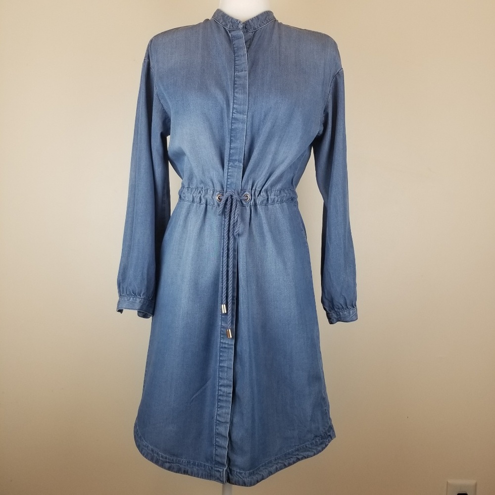 A New Day Chambray Button Down Dress